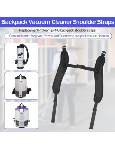 Correas de Aspiradora de Mochila Proteam PV100 - Ergonómicas 2