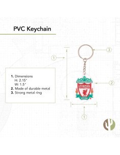 Llave Redonda Liverpool FC - Cactus del Desierto - PVC 2