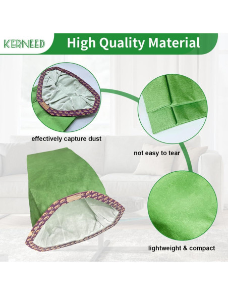 Paquete de 12 Bolsas de Filtro Micro Kerneed 107313 para Aspiradora ProTeam Paquete de 12 Bolsas de Filtro Micro Kerneed 107313 para Aspiradora ProTeam