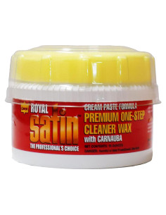 Cera Limpiadora Garry's Royal Satin 283.5 g - Brillo y Protección
