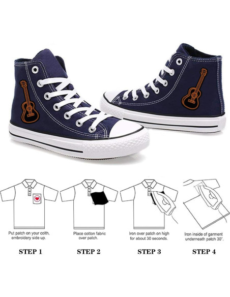 10 Parches Termoadhesivos Brillantes Attuslla para Ropa