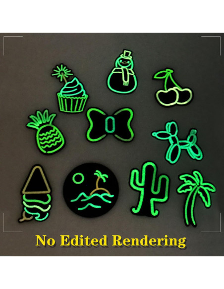 10 Parches Termoadhesivos Brillantes Attuslla para Ropa