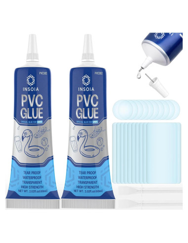 Kit de Parche para Liner de Piscina INSOIA 60 ML x 2 - Reparación Inflables