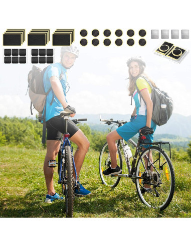 Kit de Reparación de Neumáticos de Bicicleta Boao 40 Piezas