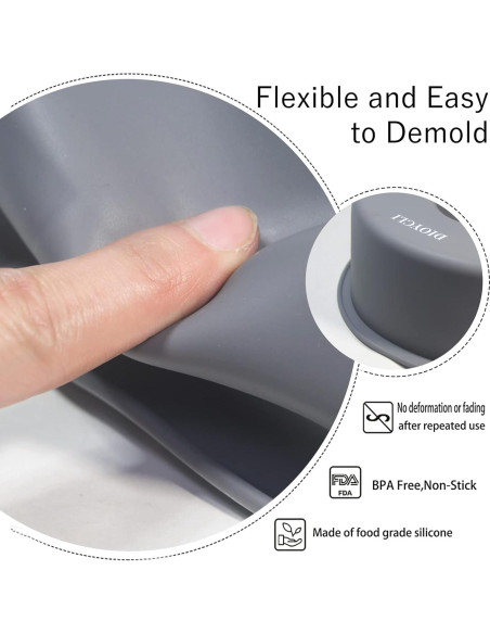 Molde de Silicona para Pastel Número 0 Dioycli 10 Pulgadas