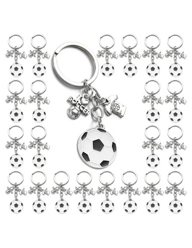 Llavero de Fútbol PHAETON 20PCS Souvenirs Deportivos
