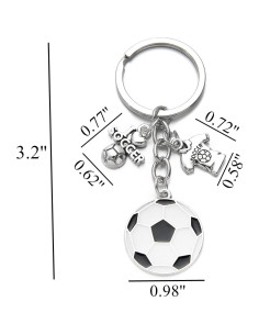 Llavero de Fútbol PHAETON 20PCS Souvenirs Deportivos 2