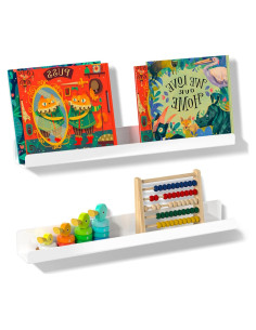 Estantes Magnéticos Acrílicos NiHome 2-Pack 43 cm para Aula