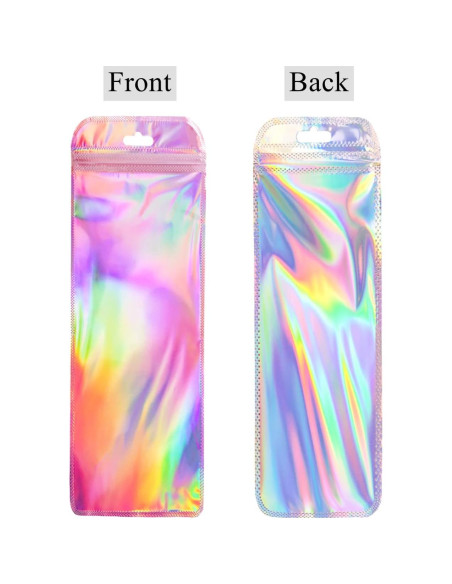 Paquete de 100 Bolsas Reutilizables KALOVISEN Holográficas 6x18.5cm Paquete de 100 Bolsas Reutilizables KALOVISEN Holográficas 6x18.5cm