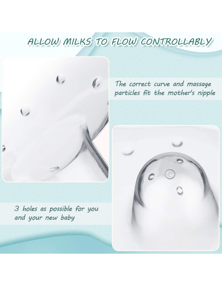 Protector de Pezón de Silicona Nuanchu 20 mm - 8 Piezas