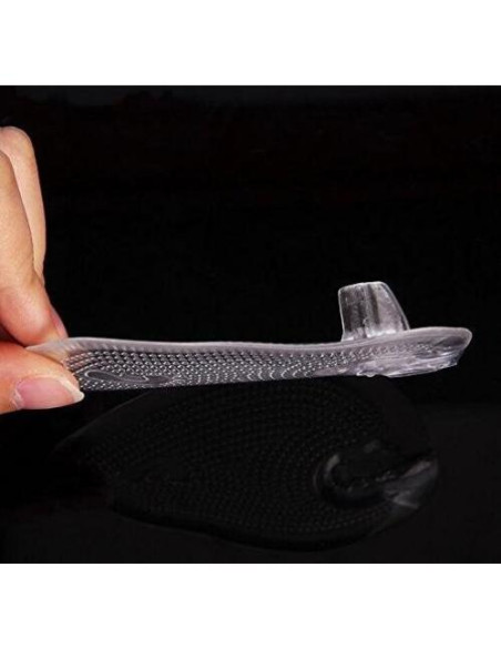 3 Pares Almohadillas de Gel Silicona Quupy para Antepié