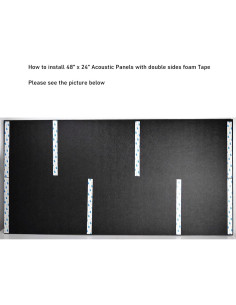 Cinta de espuma doble cara DrKlang 24mm x 3.6m para paneles 2