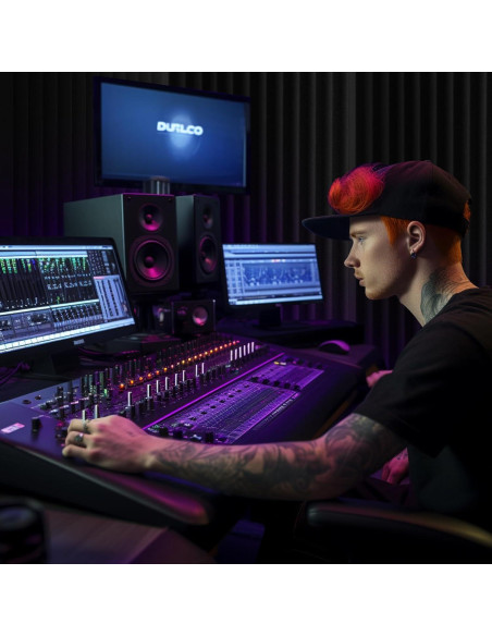 Paneles Acústicos de Espuma Aislante 121.9x61cm - Paquete de 2