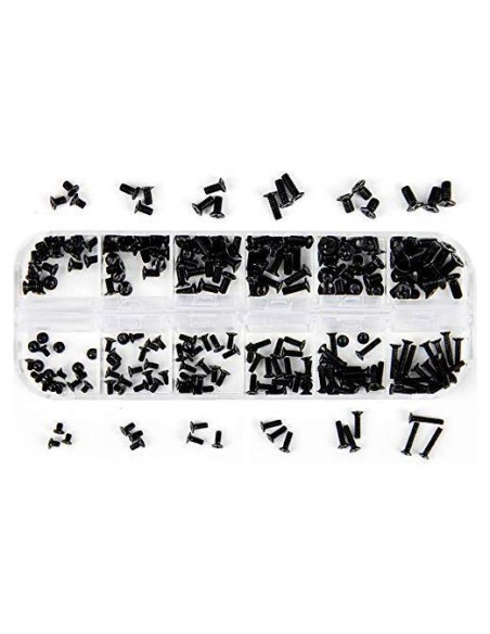Kit de tornillos para laptop Akuoly M2 M2.5 M3 240 piezas