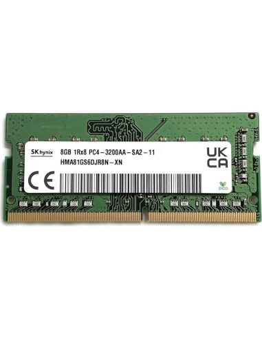 Memoria RAM 8GB DDR4 SK Hynix HMA81GS6DJR8N-XN SO-DIMM