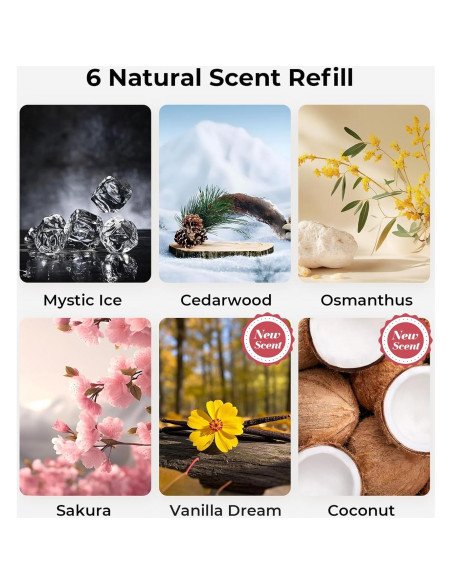 Ambientador de Aire para Auto Hitolza P1 - Hielo Místico Ambientador de Aire para Auto Hitolza P1 - Hielo Místico