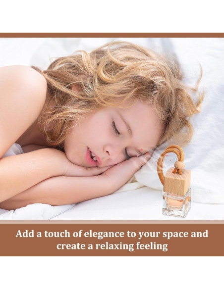 100 Piezas Ambientadores de Aire para Coche Rtteri Cuadrados