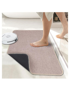 Alfombra de Baño Antideslizante Bosap Beige 17x27 cm