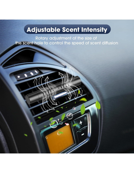 Ambientador de Auto RoyAroma con 10 Varitas Aromáticas y Clips Ambientador de Auto RoyAroma con 10 Varitas Aromáticas y Clips