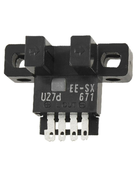 Interruptor Fotoeléctrico Uxcell EE-SX671 NPN DC5-24V Interruptor Fotoeléctrico Uxcell EE-SX671 NPN DC5-24V