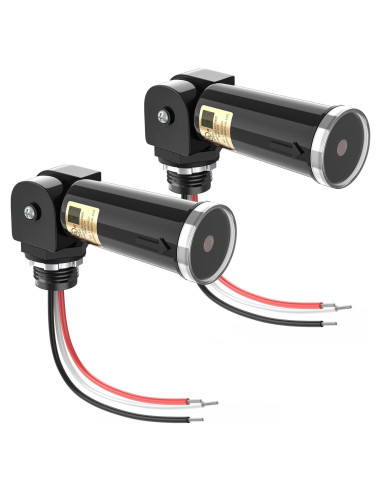 Sensor Fotoeléctrico Dusk to Dawn Genérico 120-277VAC IP65