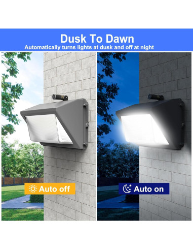 Sensor Fotoeléctrico Dusk to Dawn Genérico 120-277VAC IP65