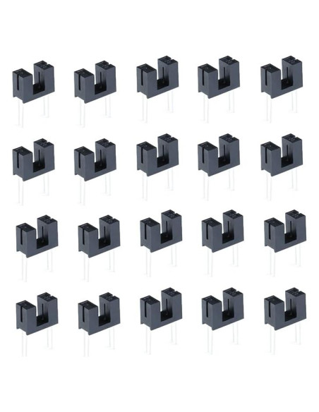 20 Piezas Sensor Fotoeléctrico ITR9608-F JESSINIE 940nm