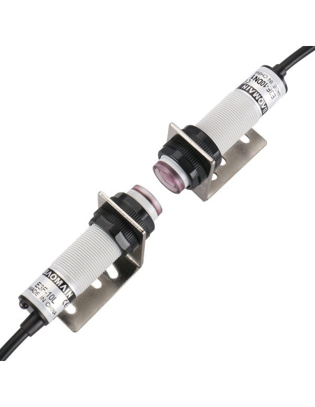 Sensor Óptico Baomain M18 E3F-10DN3 NPN NO+NC 10m