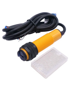 Interruptor Fotoeléctrico Taiss E3F-R2P1 2m PNP NO 6-36VDC