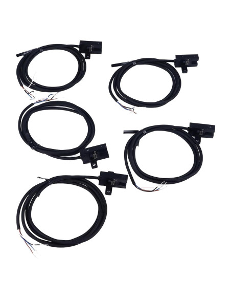 5 Sensores Fotoeléctricos NPN WALFRONT DC 5-24V Ranura U
