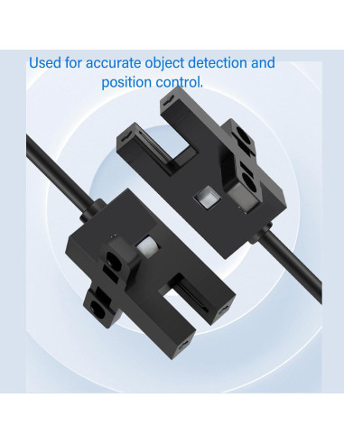 5 Sensores Fotoeléctricos NPN WALFRONT DC 5-24V Ranura U