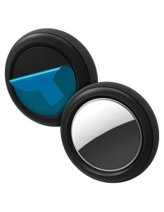 Funda de Silicona Spigen para AirTag - 2 Pack Negro