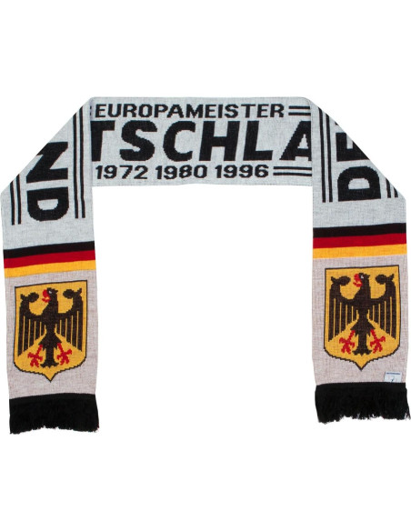 Bufanda de punto de fútbol Alemania 145x18 cm suave