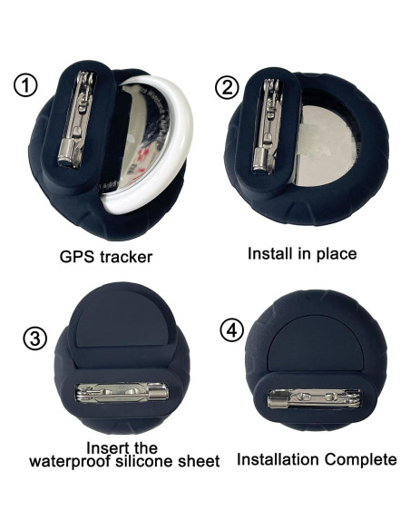 Funda de Silicona para Apple AirTag - Resistente al Agua y Oculta