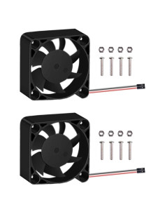 Ventilador Silencioso GeeekPi para Raspberry Pi 4 y 3 - 2 Pcs