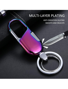 Llaveros de coche ASSCV de alta resistencia 9.4x2.5 cm 2