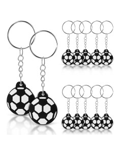 Llavero de Fútbol Mini 12 PCS PVC para Niños - Regalos Temáticos