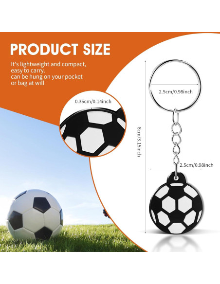 Llavero de Fútbol Mini 12 PCS PVC para Niños - Regalos Temáticos
