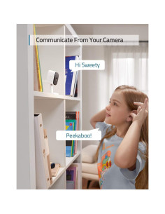 Cámara de Seguridad Interior Eufy 2K con IA y Audio Bidireccional 2