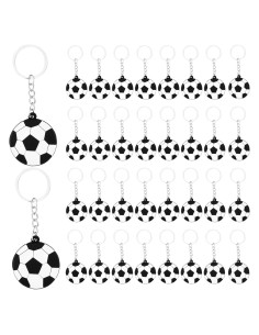 30 Llavero de Fútbol Moncinday para Fiesta y Regalos Escolares