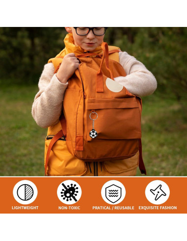 Llavero de Fútbol Mini 12 PCS PVC para Niños - Regalos Temáticos