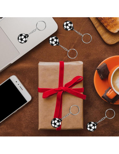 Llavero de Fútbol Mini 12 PCS PVC para Niños - Regalos Temáticos