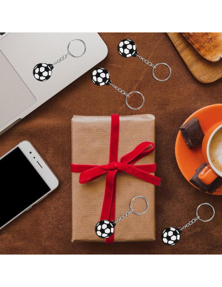 Llavero de Fútbol Mini 12 PCS PVC para Niños - Regalos Temáticos