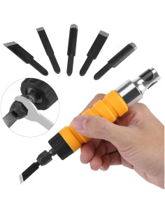 Cincel Eléctrico AUNMAS para Carpintería con 5 Cuchillas 2