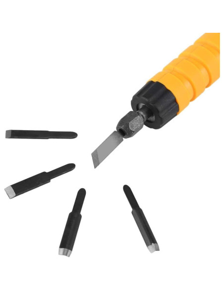 Cincel Eléctrico AUNMAS para Carpintería con 5 Cuchillas