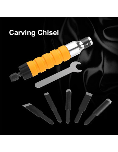 Cincel Eléctrico AUNMAS para Carpintería con 5 Cuchillas