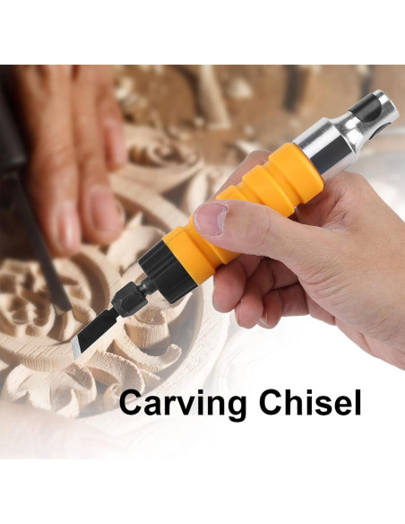 Cincel Eléctrico AUNMAS para Carpintería con 5 Cuchillas