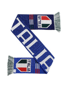 Bufanda de Fútbol Italia Euroscarves 145x18 cm Campeones 2020