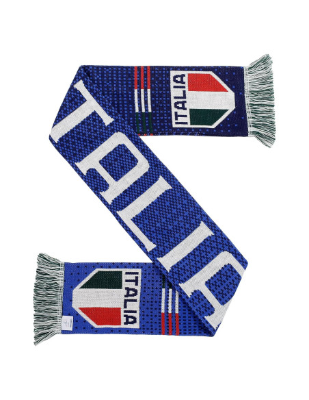 Bufanda de Fútbol Italia Euroscarves 145x18 cm Campeones 2020
