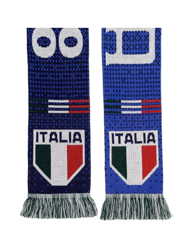 Bufanda de Fútbol Italia Euroscarves 145x18 cm Campeones 2020